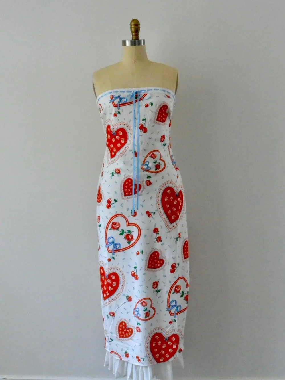 For Love and Lemons Daisy Mae strapless midi dress (size M) NWT - Picture 2 of 7